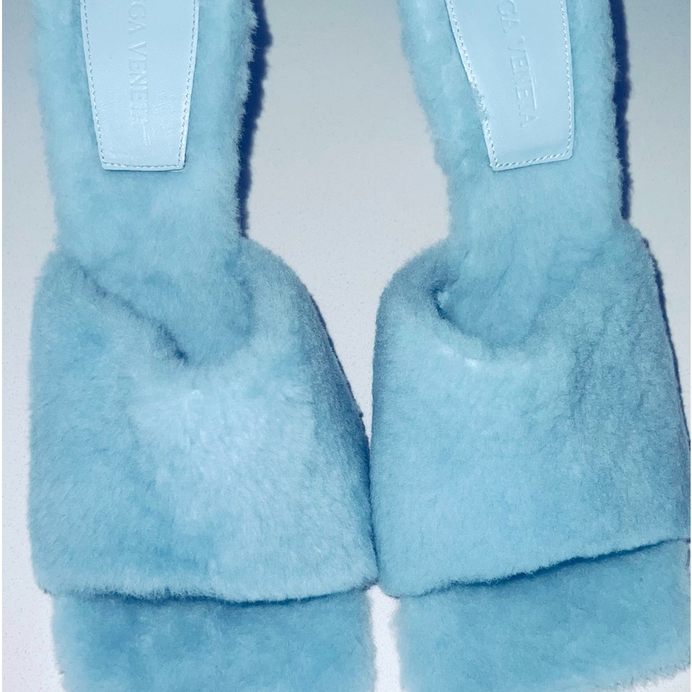 Bottega Veneta Stretch Shearling Mules